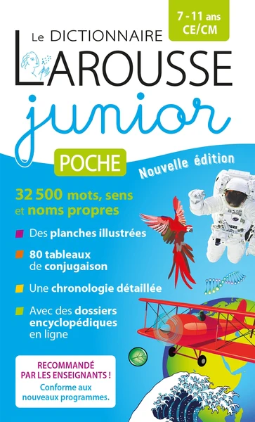 Le dictionnaire Larousse Junior poche - 7/11 ans - CE/CM - Image 2