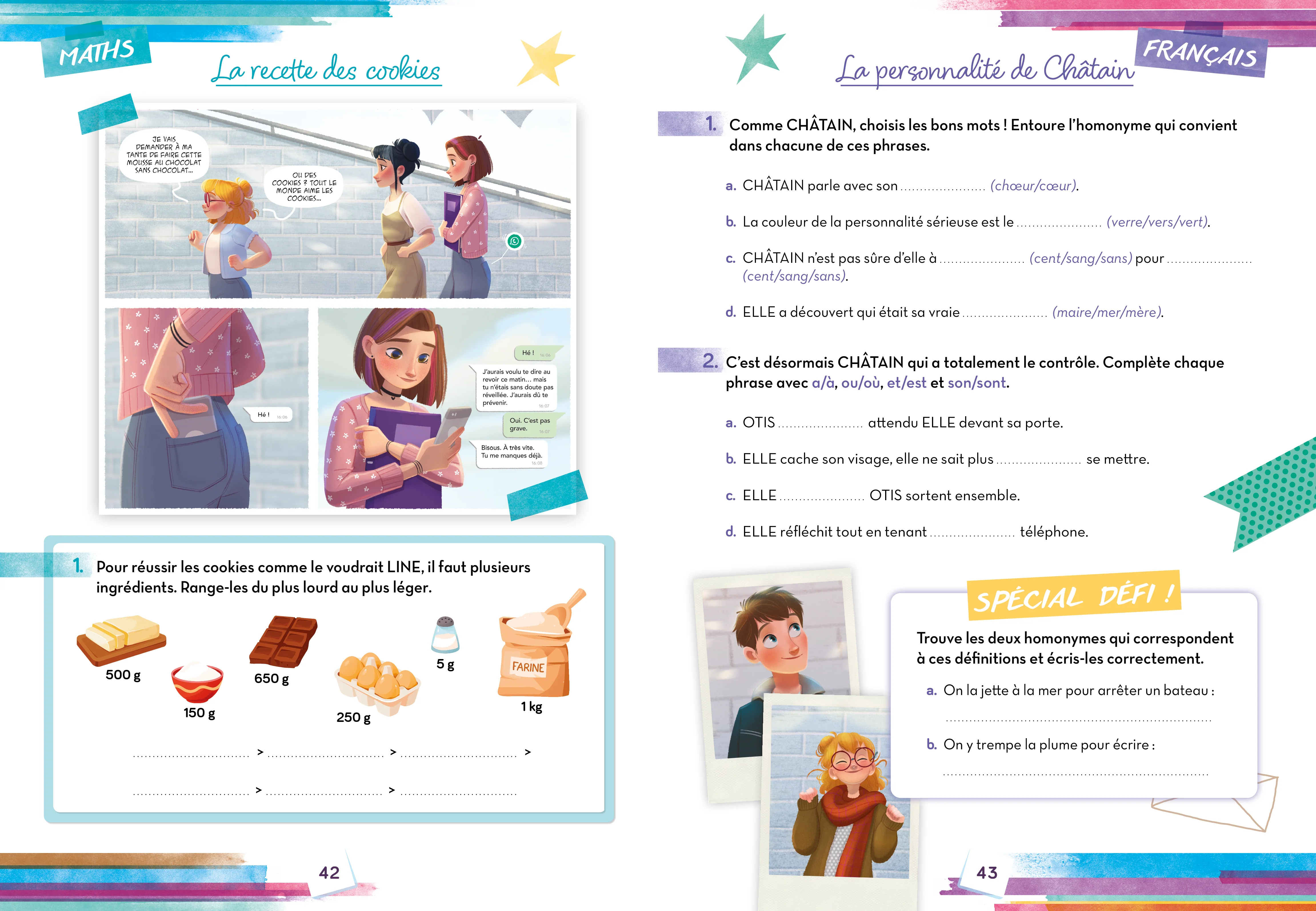 Mon cahier de Vacances ELLES - Du CE2 au CM1 - Image 14