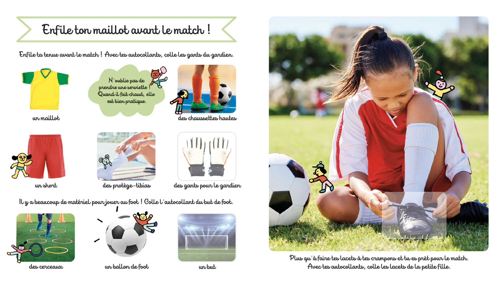 Mon imagier autocollants - Le foot - Image 2