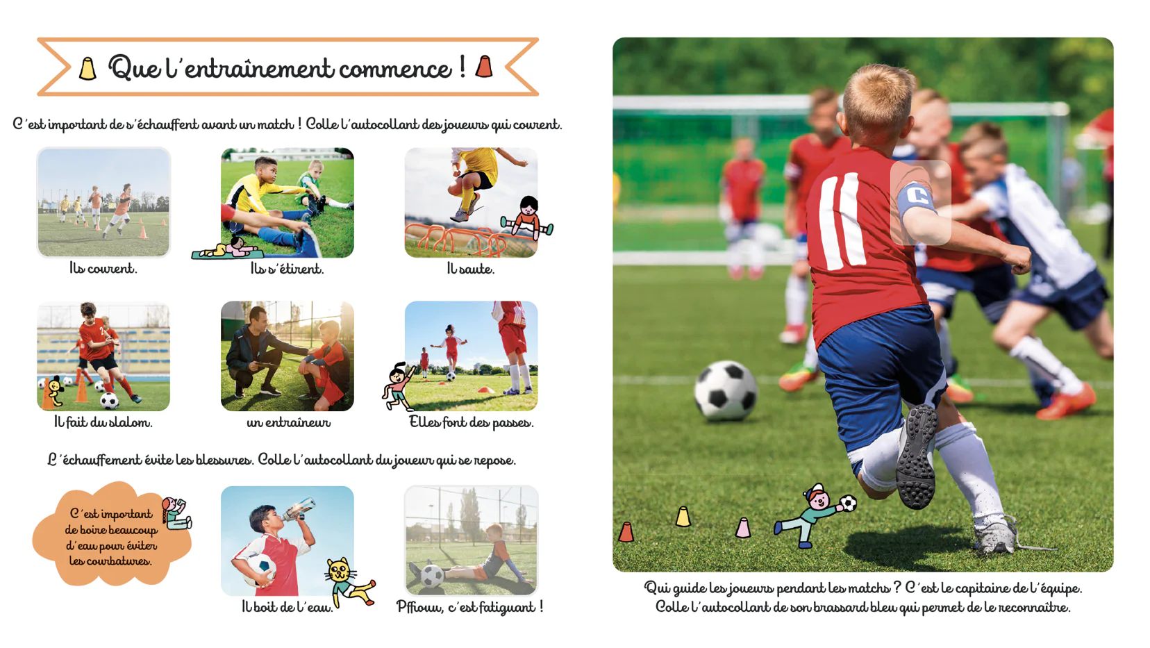 Mon imagier autocollants - Le foot - Image 9