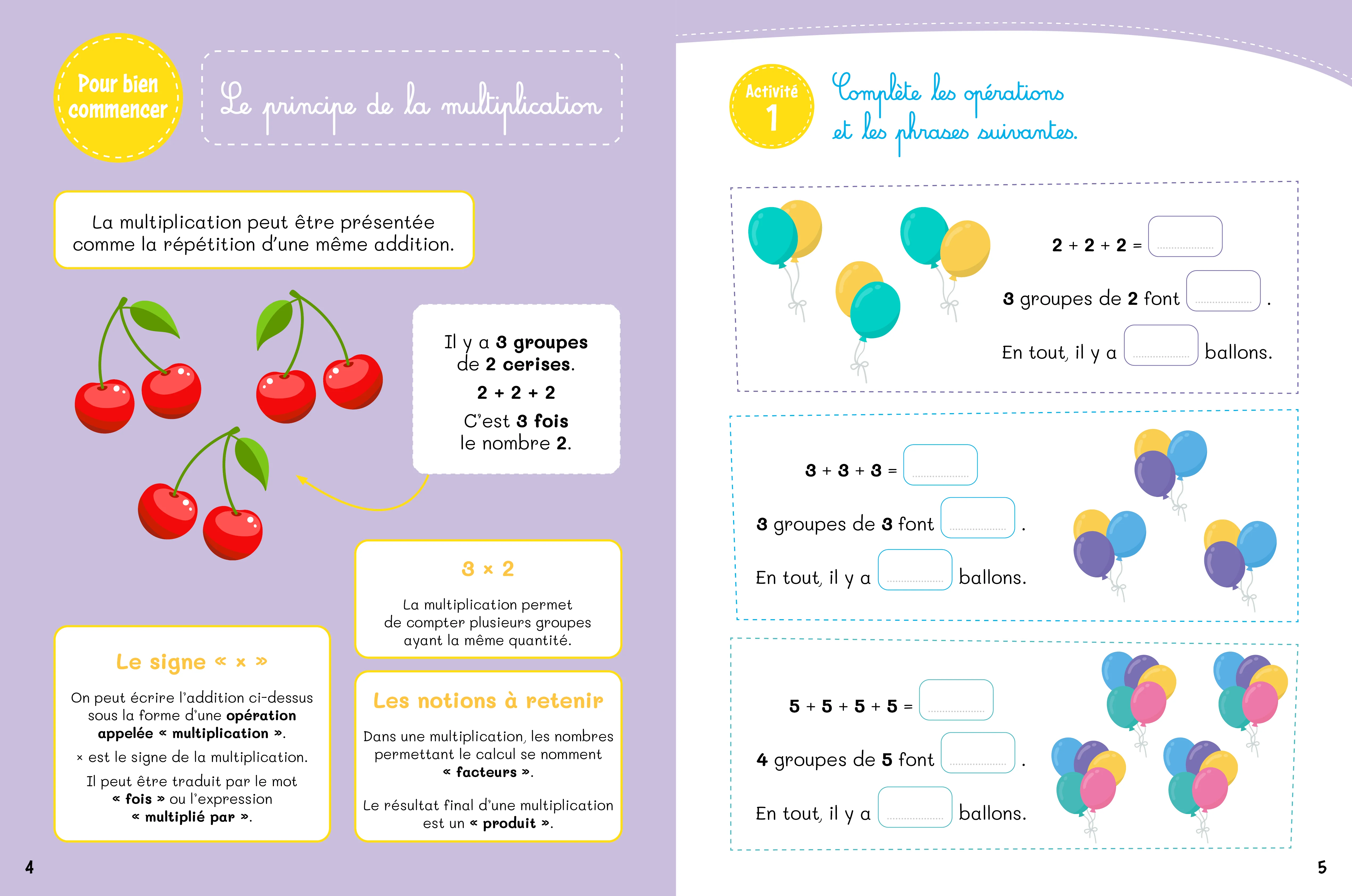 Le grand cahier des multiplications - CE1/CE2 - Image 10