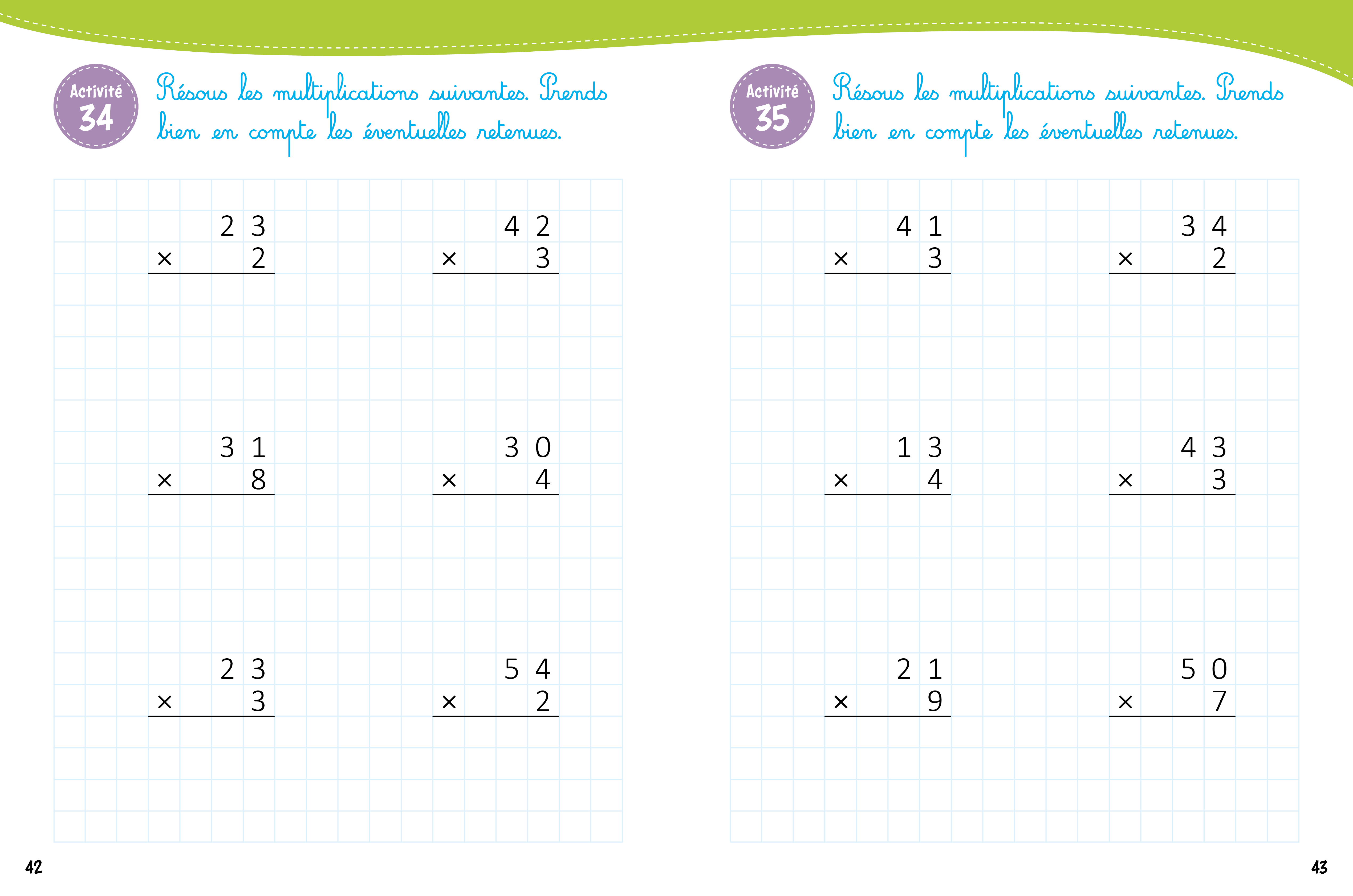 Le grand cahier des multiplications - CE1/CE2 - Image 13