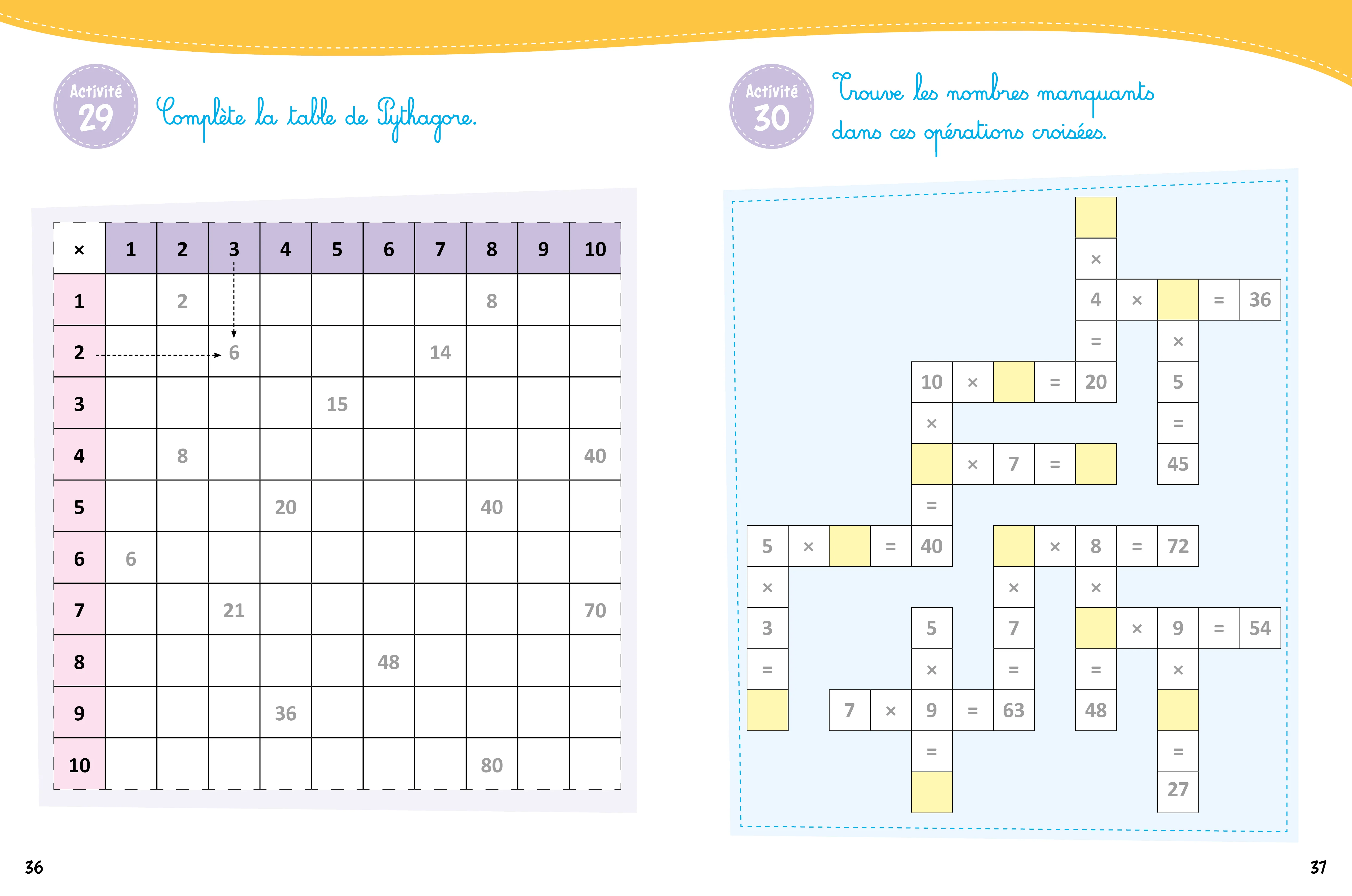 Le grand cahier des multiplications - CE1/CE2 - Image 19
