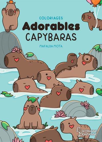 Coloriages - Adorables capybaras - Image 5