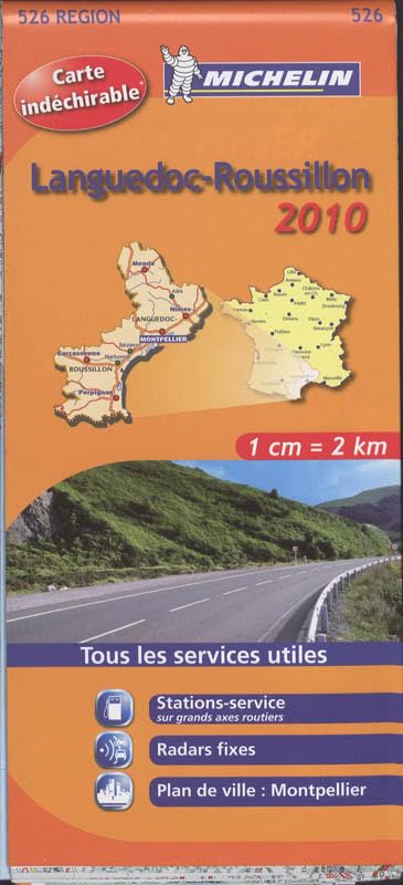 CARTE ROUTIERE 526 LANGUEDOC ROUSSILLON HR 2010 - Image 3