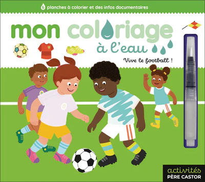 Mon coloriage à l'eau - Vive le football ! - Image 2