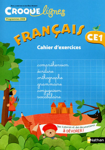 Croque-Lignes - cahier exercices - CE1 - Image 2