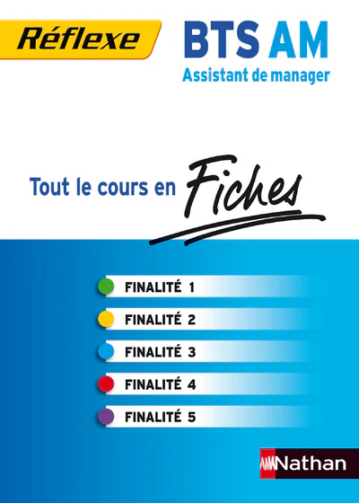 FICHES REFLEXE FINALITES BTS ASSISTANT DE MANAGER N05 2012 - Image 3