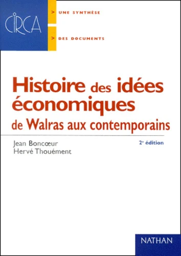 Histoire des idées économiques de Walras aux contemporains, 2nde édition - Image 5