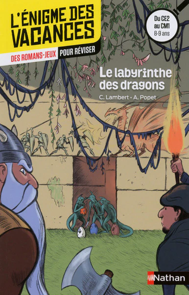 Enigme des vacances : Le labyrinthe des dragons CE2/CM1 - Image 2
