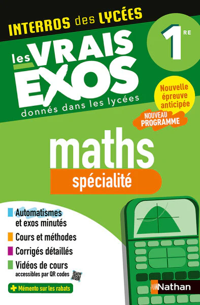 Interros des Lycées Maths 1re - Image 15