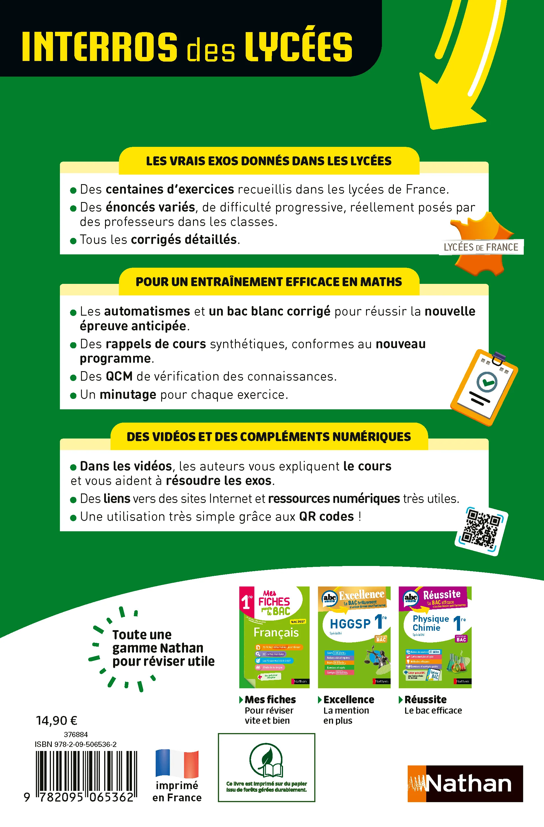 Interros des Lycées Maths 1re - Image 2