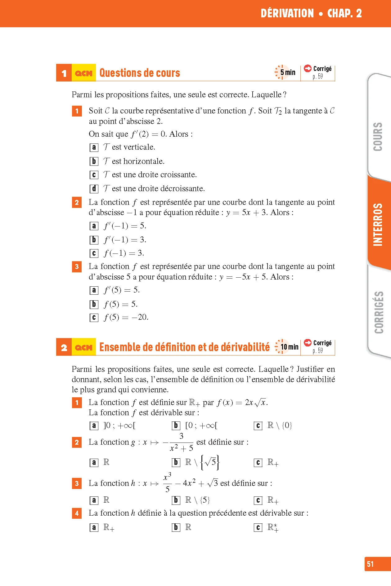 Interros des Lycées Maths 1re - Image 20