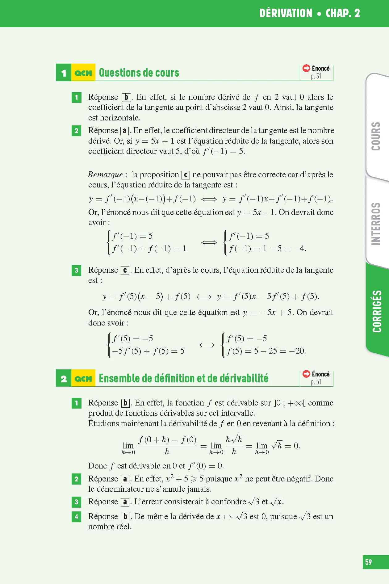 Interros des Lycées Maths 1re - Image 7