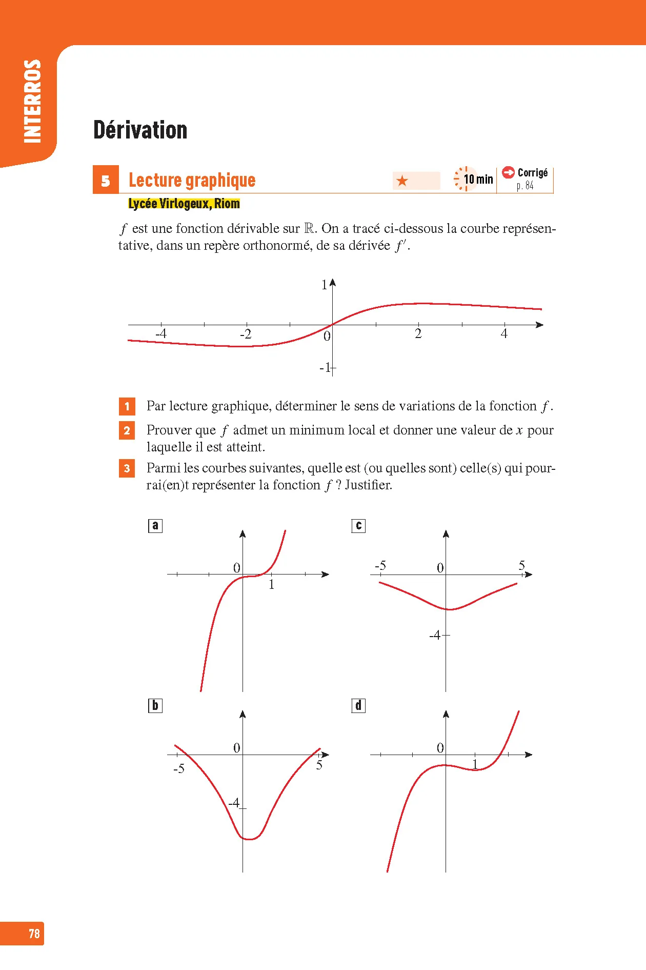 Interros des lycées Maths + Maths expertes Term - Les vrais exos - Image 23