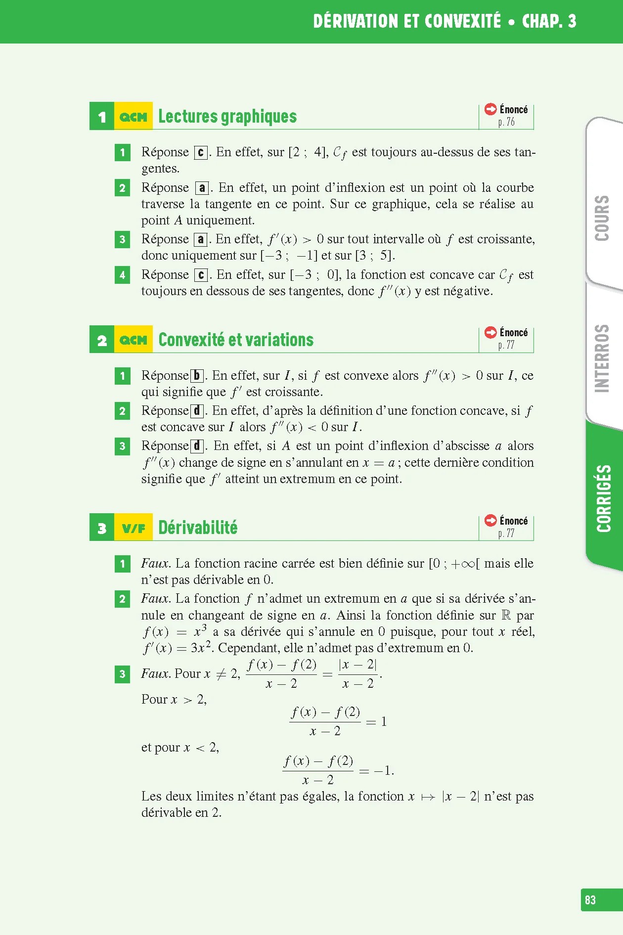 Interros des lycées Maths + Maths expertes Term - Les vrais exos - Image 24