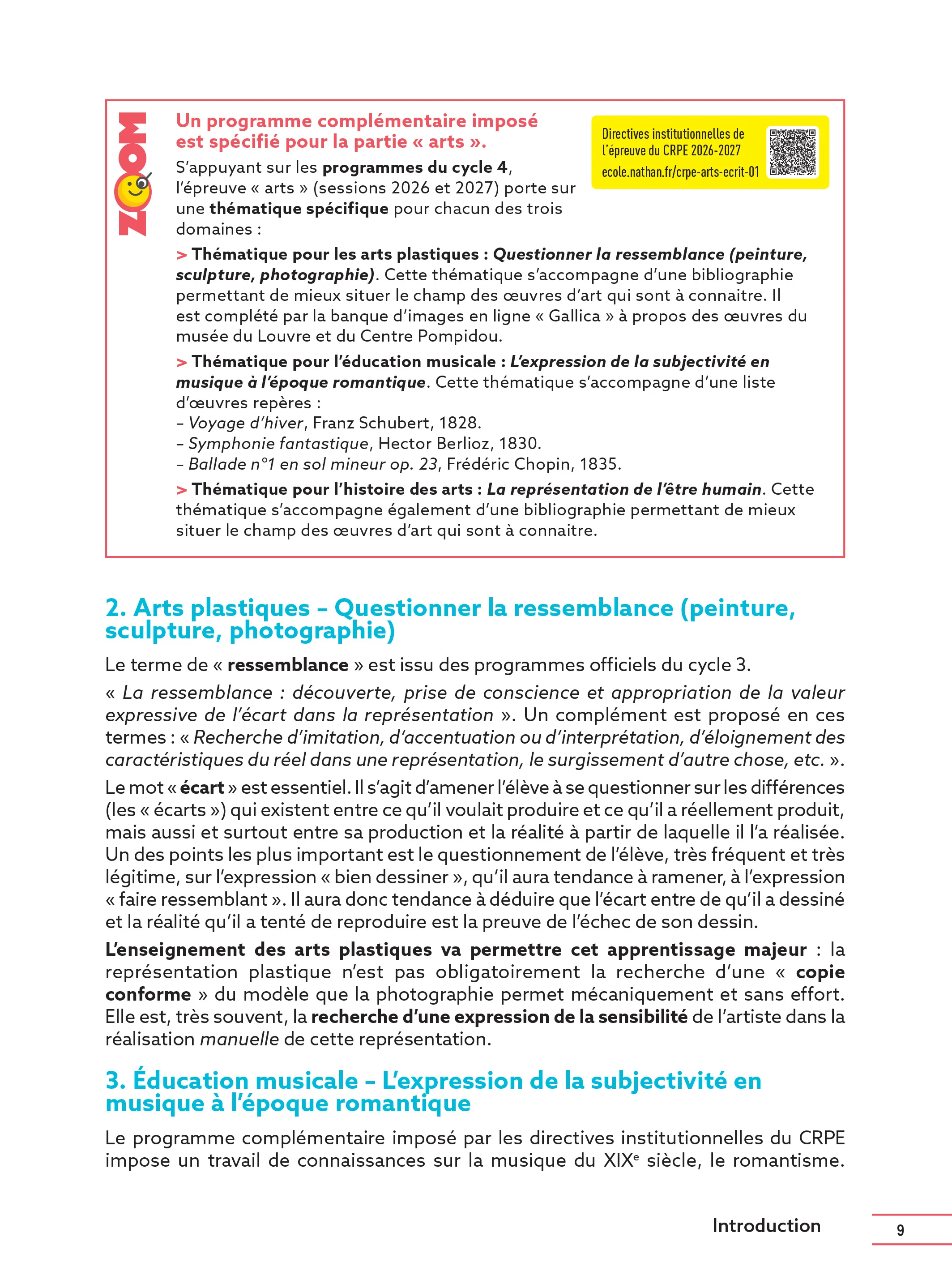 Réussir mon CRPE Arts 2e épreuve d'admissibilité L3 écrit 2027 - Image 8