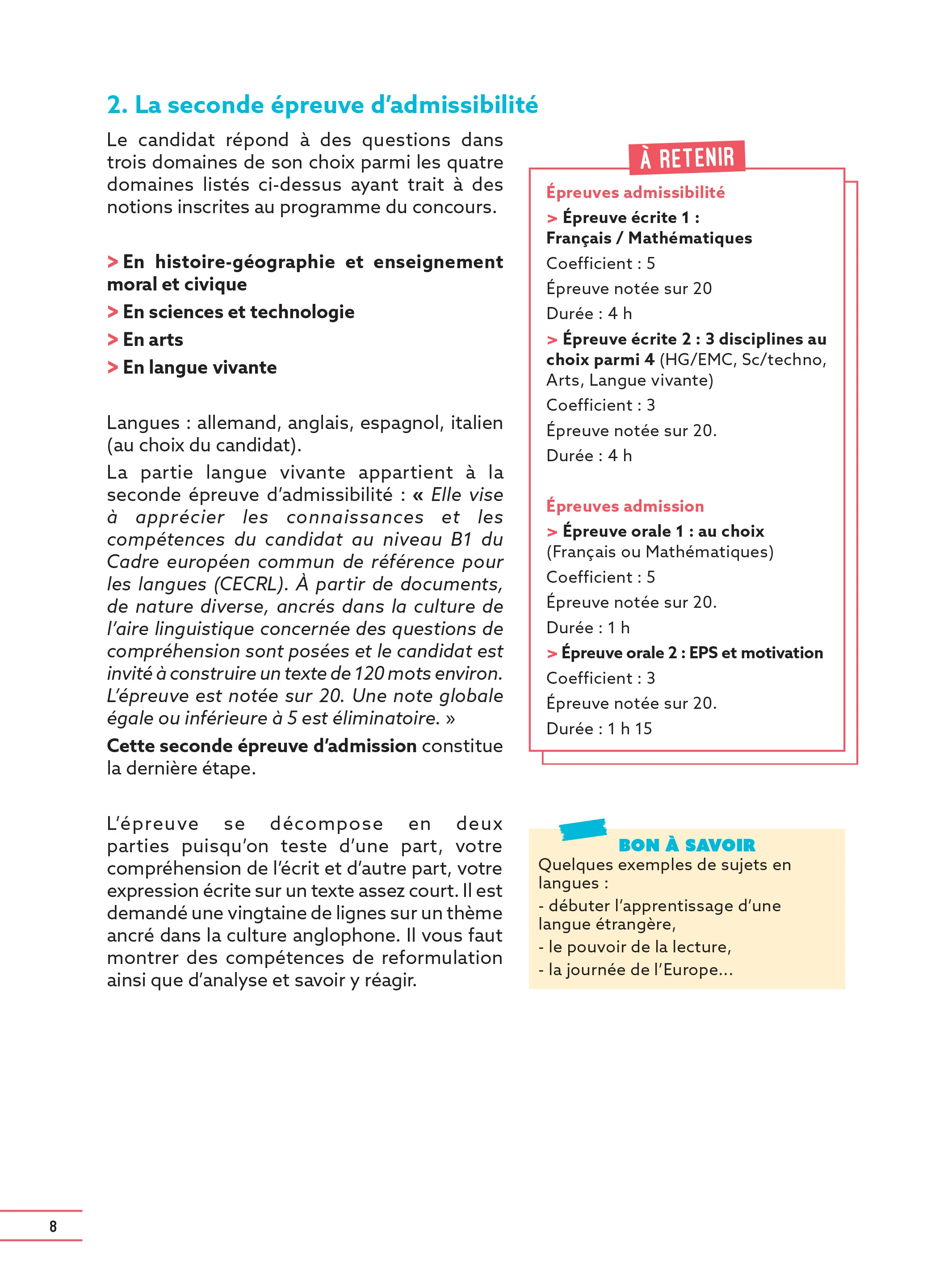Réussir mon CRPE Anglais 2e épreuve d'admissibilité L3 écrit 2027 - Image 7