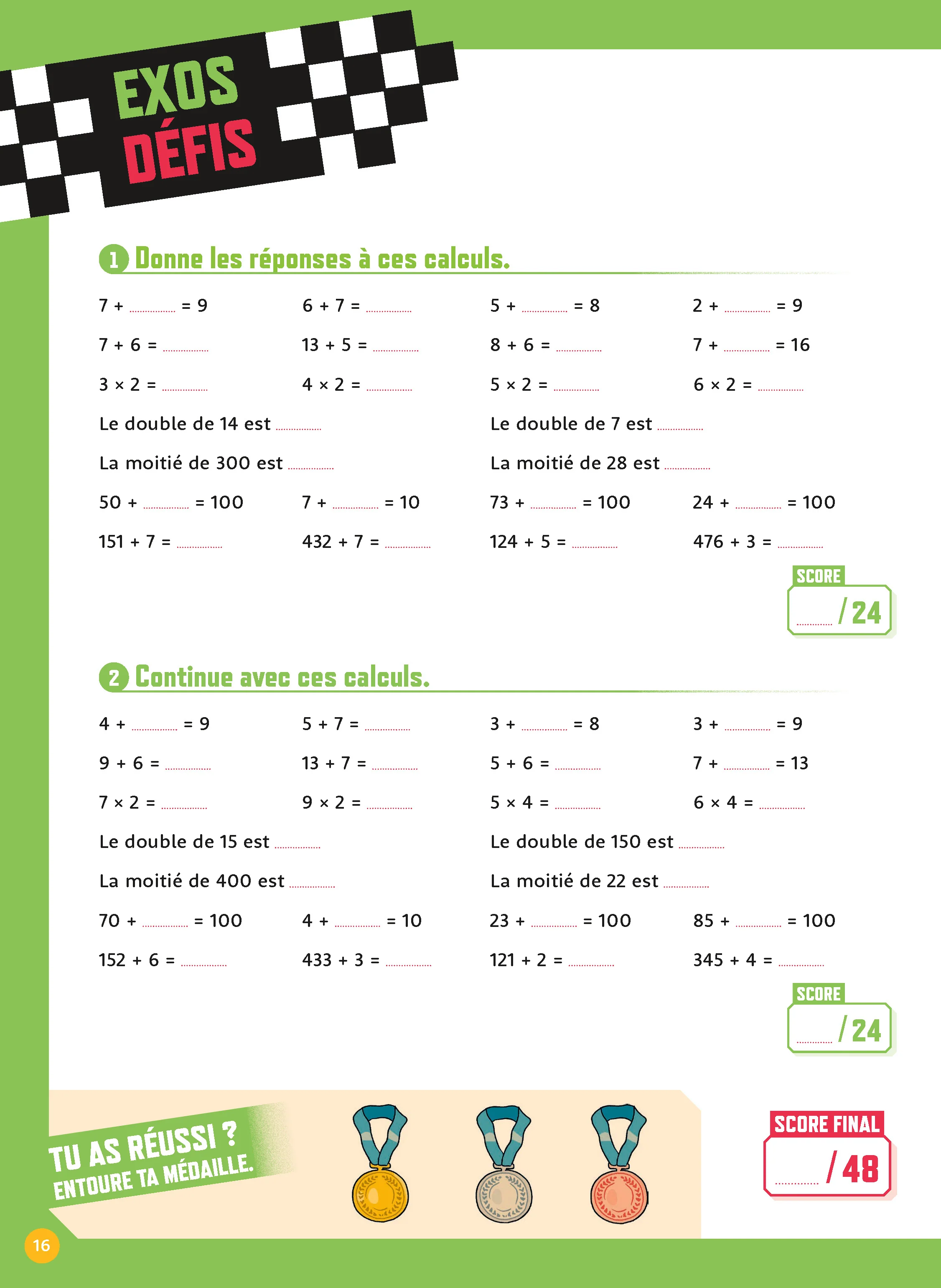 Calcul mental CM1 - 9-10 ans - Image 26
