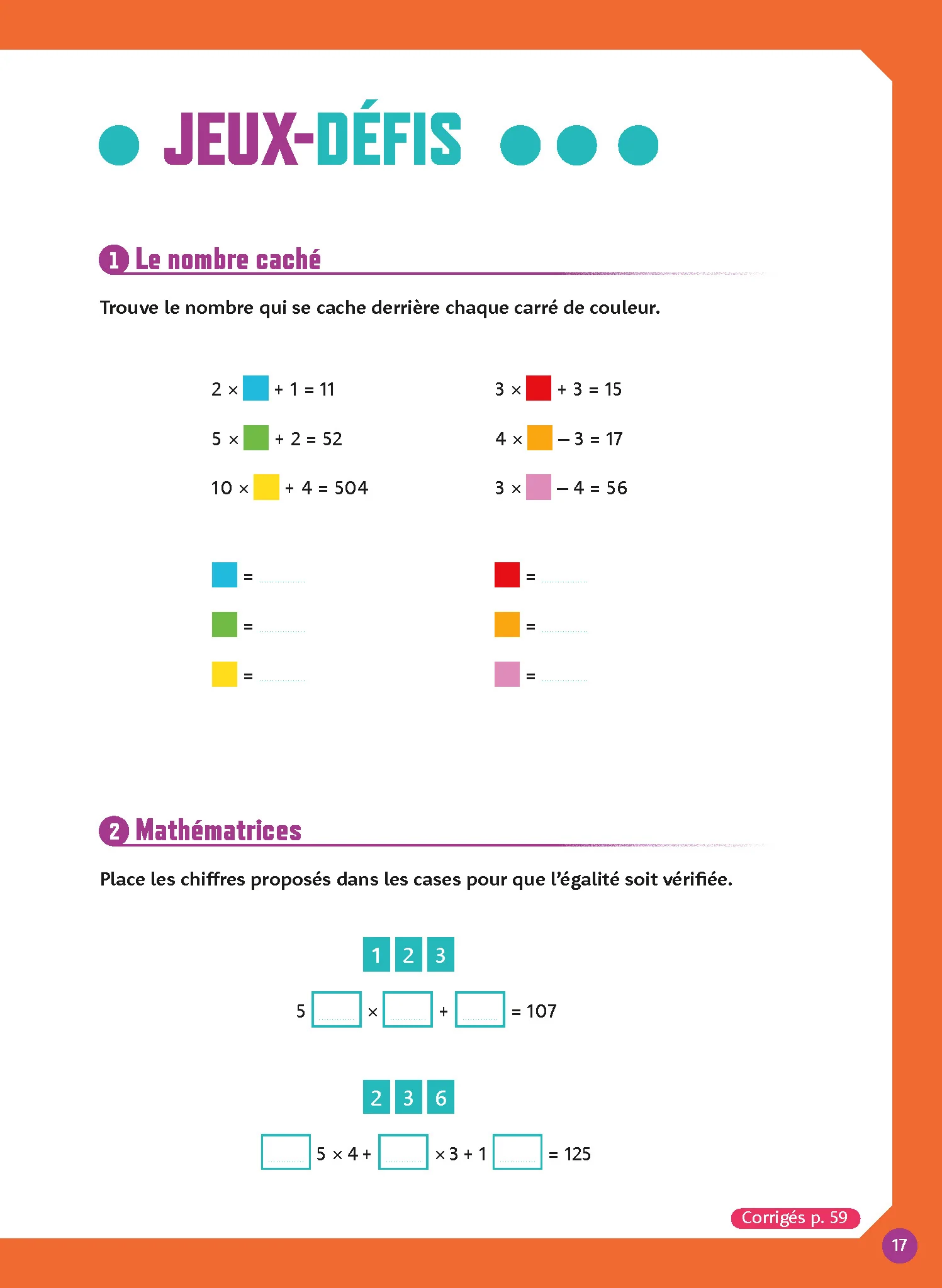 Calcul mental CM2 - 10-11 ans - Image 6