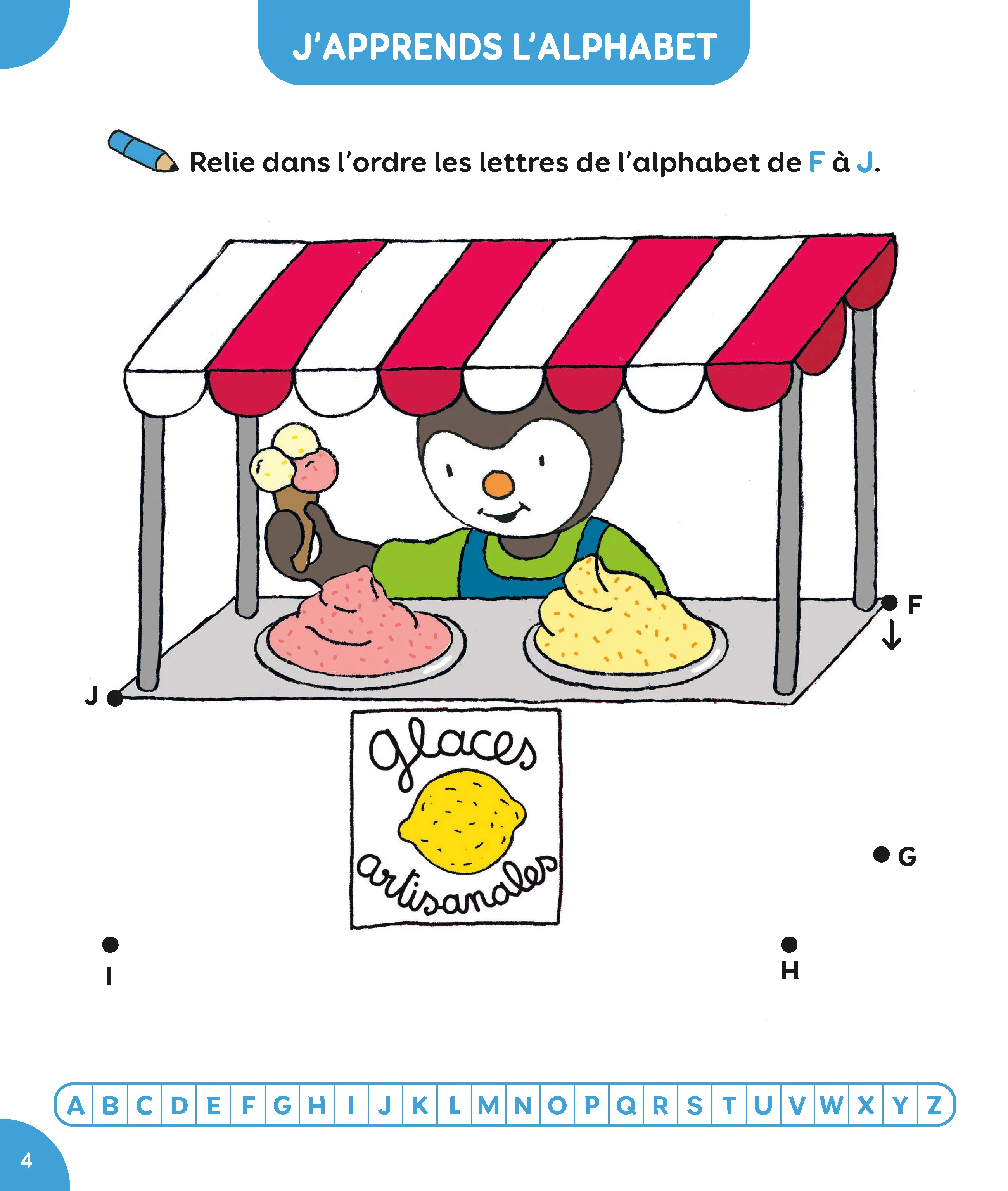 T'choupi Mes points à relier - Lettres et nombres 3-4 ans PS - Image 13