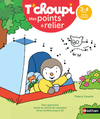 T'choupi Mes points à relier - Lettres et nombres 3-4 ans PS - Image 6