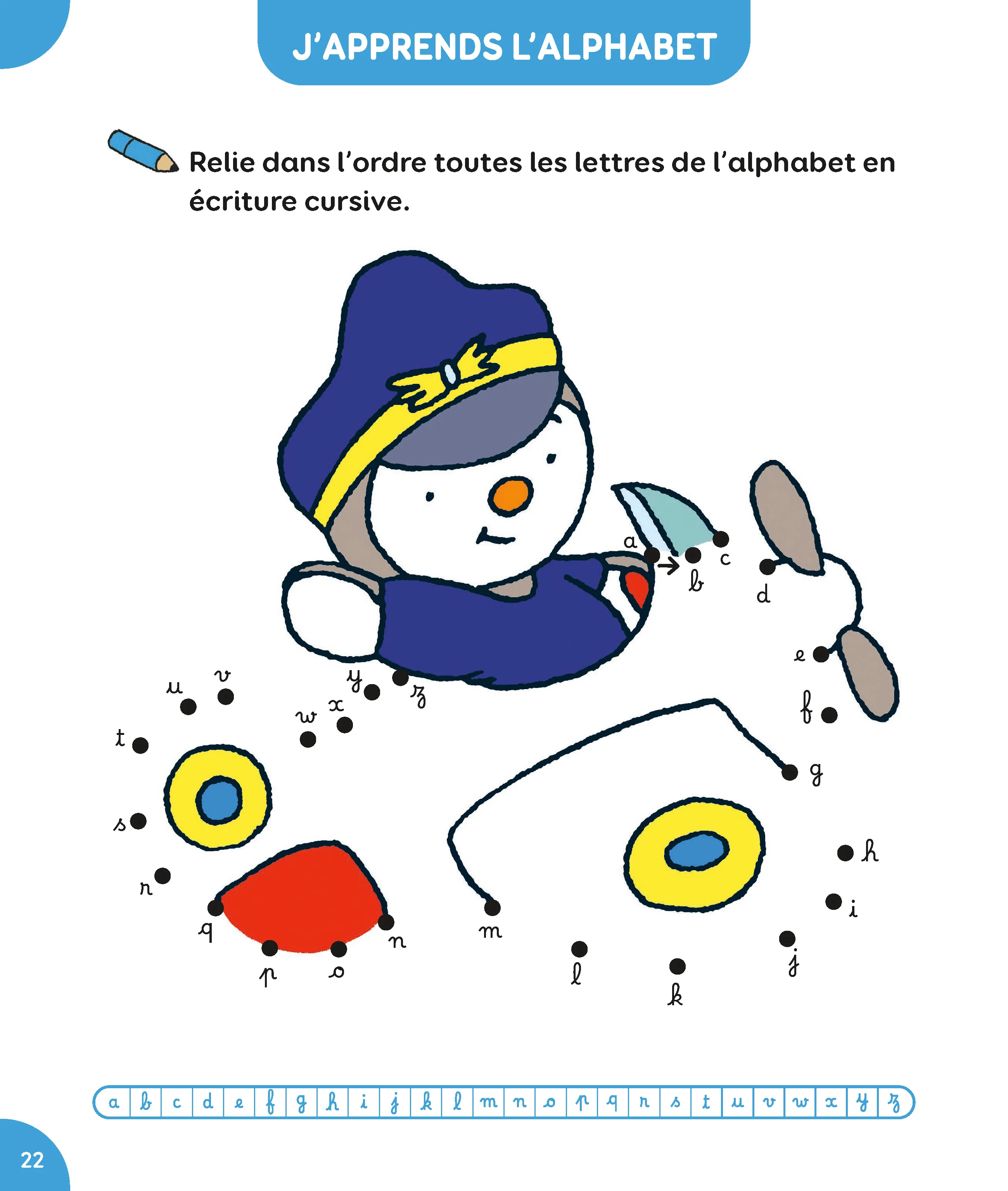 T'choupi Mes points à relier - Lettres et nombres 4-5 ans MS - Image 15