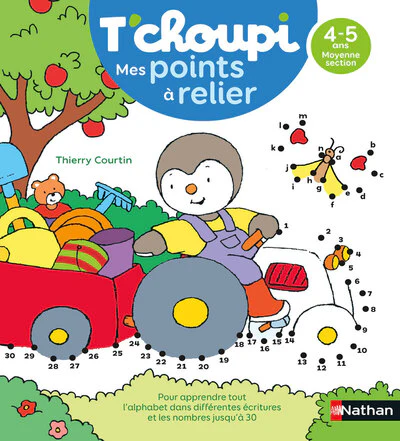T'choupi Mes points à relier - Lettres et nombres 4-5 ans MS - Image 6