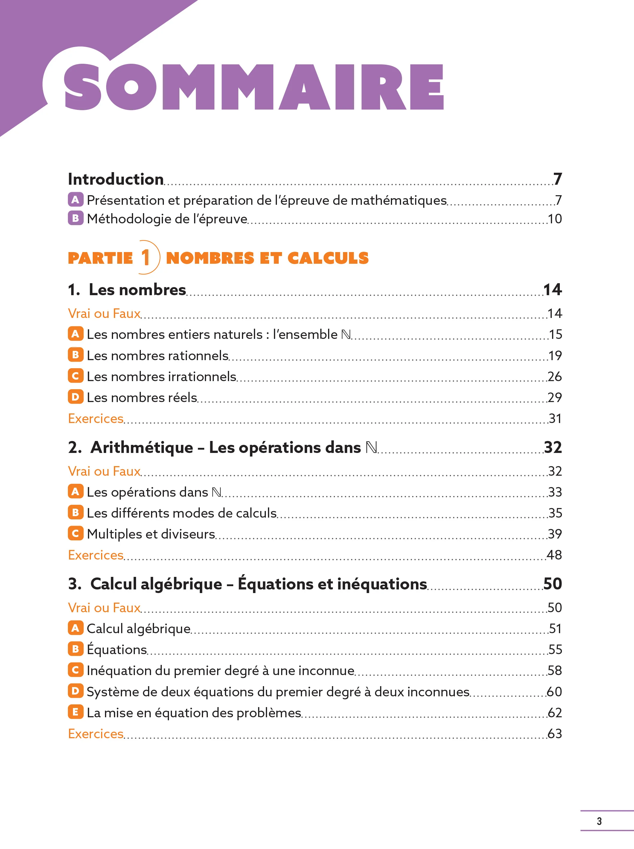 Réussir mon CRPE Maths 1e épreuve d'admissibilité L3 écrit 2027 - Image 2