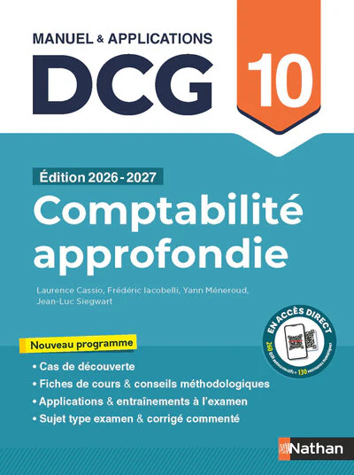 Comptabilité approfondie - DCG - Épreuve 10 - Manuel et applications - Image 11