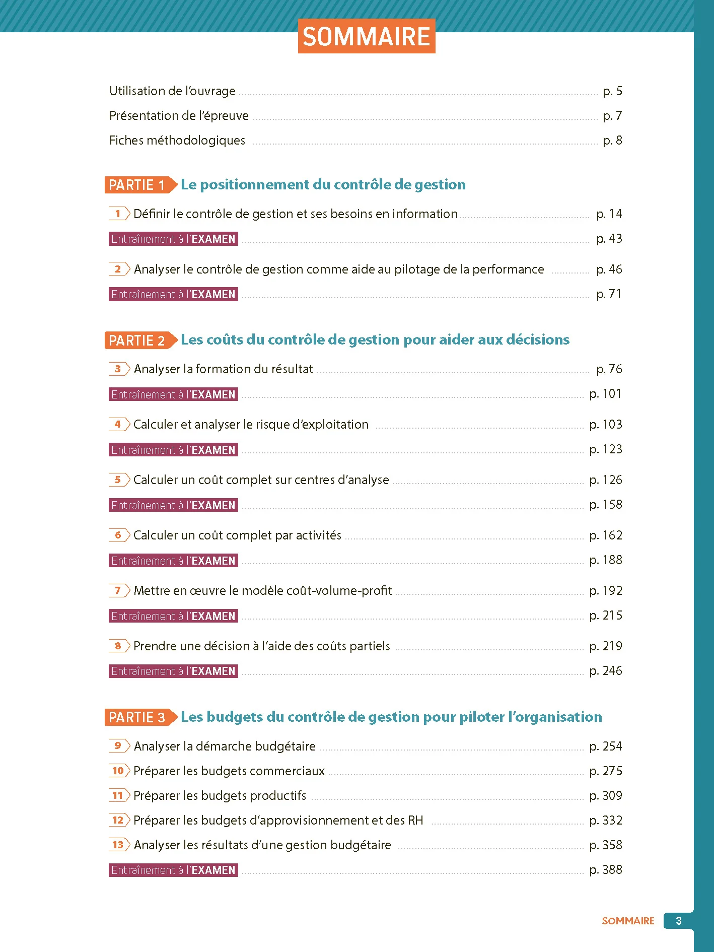 Contrôle de gestion - DCG - Épreuve 11 - Manuel et applications - Image 3