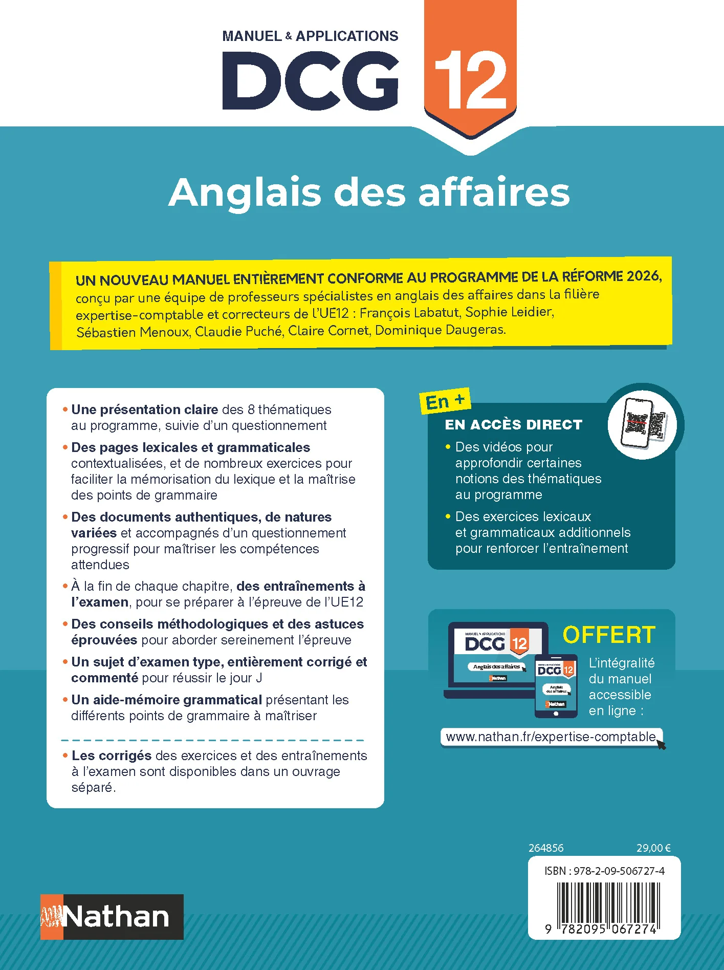 Anglais des affaires - DCG - Épreuve 12 - Manuel et applications - Image 47