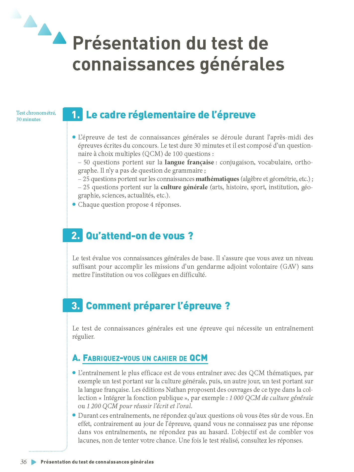 Concours Gendarme adjoint volontaire - Catégorie C 2026/2027 - Image 3