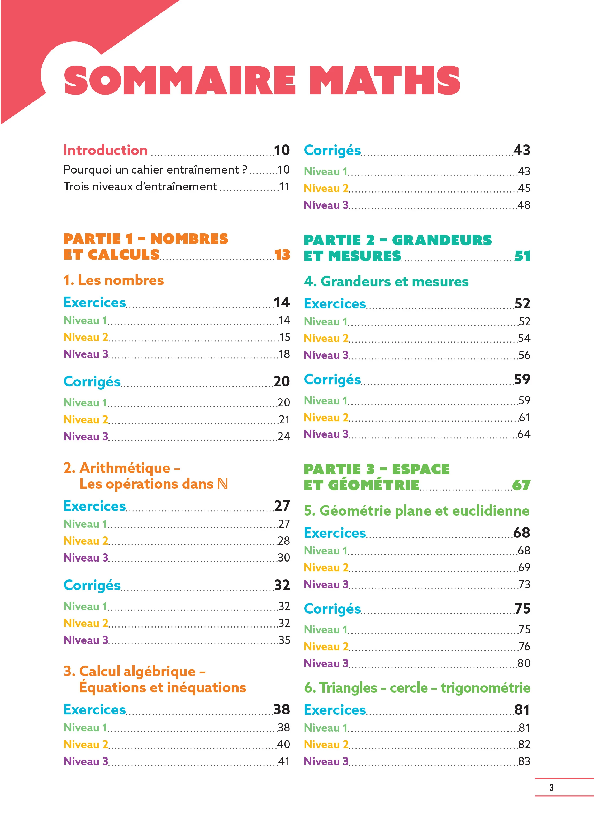 Réussir mon CRPE - Maths Français L3 cahier d'entrainement 2027-2028 - Image 2