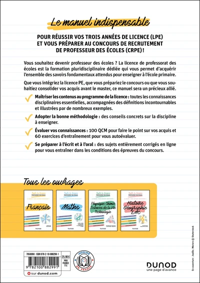 Toute la licence Professorat des écoles - Français - Image 16