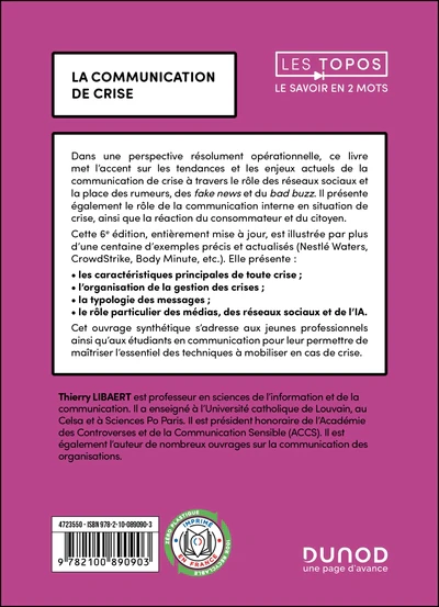 La communication de crise - 6e éd. - Image 10
