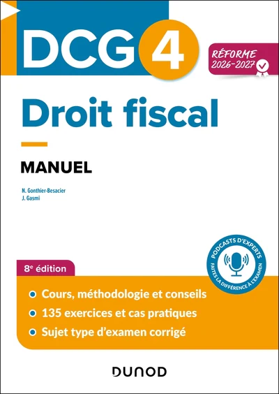 DCG 4 - Droit fiscal - Manuel - Réforme 2026-2027 - Image 11