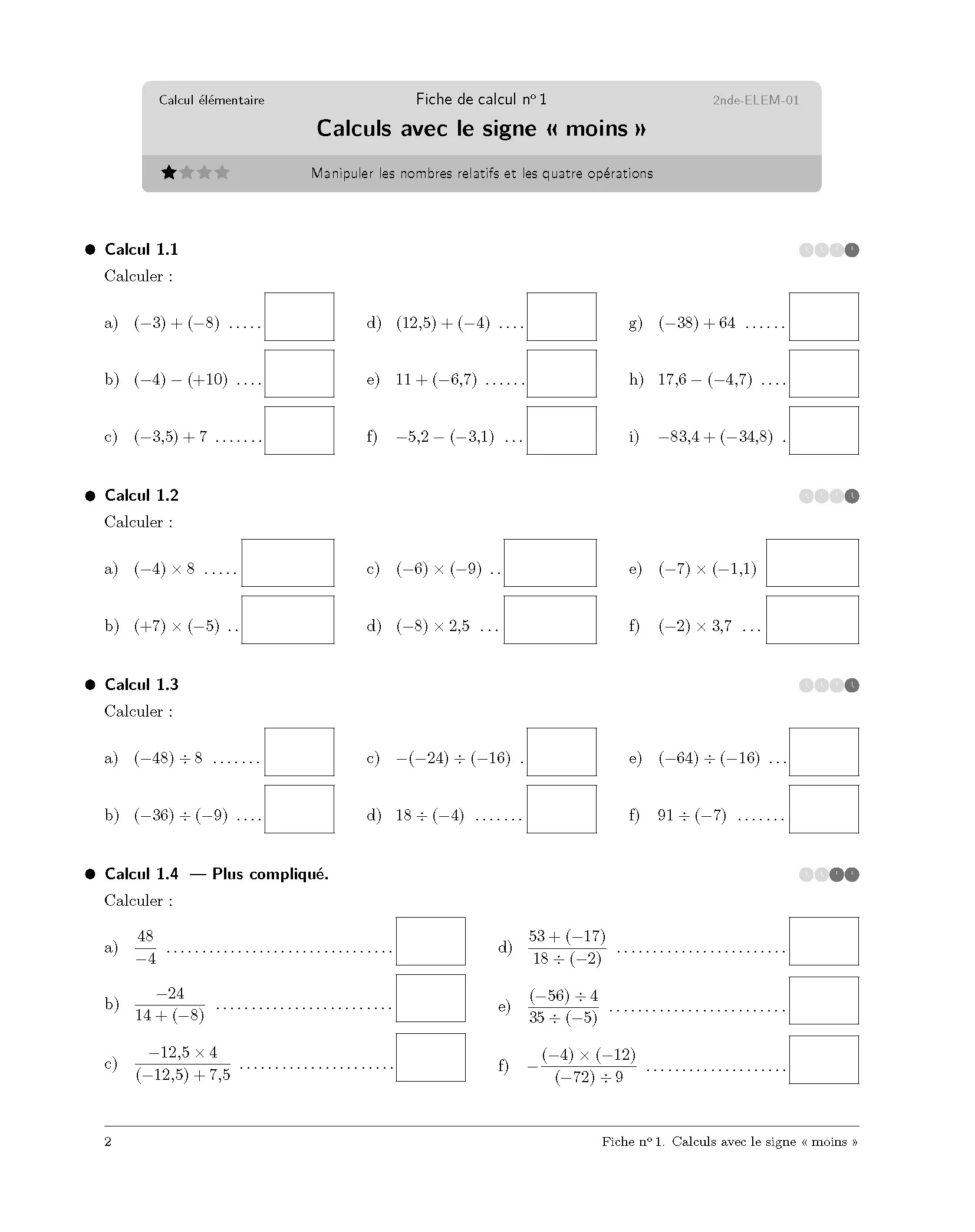 Cahier de calcul en maths Seconde - Image 23