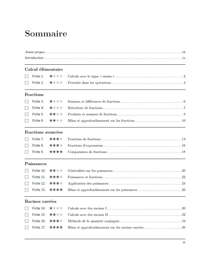 Cahier de calcul en maths Seconde - Image 27
