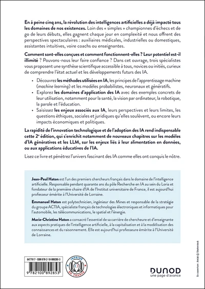 Intelligences artificielles : de la théorie à la pratique - 2e éd. - Image 2