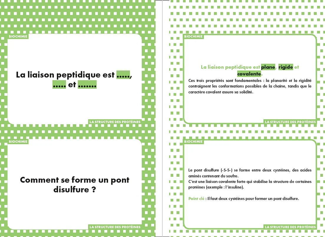 PASS & LAS Biochimie - Révisez en 200 flashcards ! - Image 4