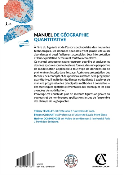 Manuel de géographie quantitative - 2e éd. - Image 2