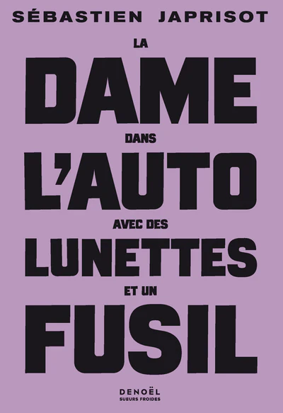 La dame dans l'auto avec des lunettes et un fusil - Image 3