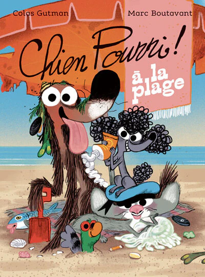 Chien Pourri à la plage - Image 2