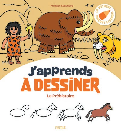 J'apprends à dessiner la Préhistoire - Image 2