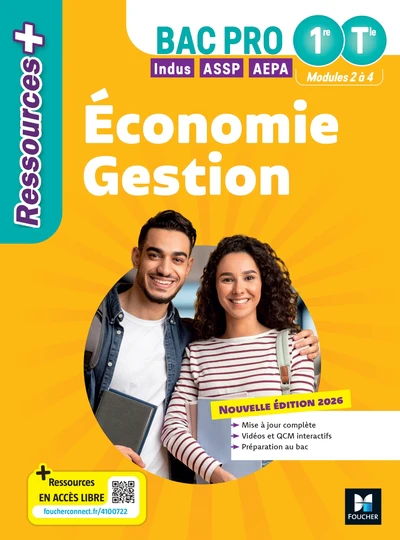 Ressources Plus - Économie-Gestion - 1re Tle Bac Pro - Ed 2026 - Livre élève - Image 4