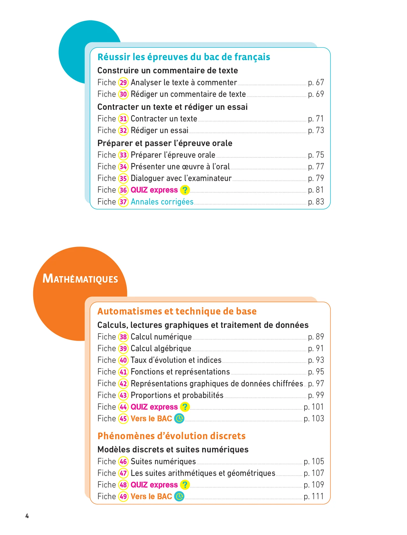 Prépabac - Mes épreuves anticipées Français et Maths + et mes spé - 1ere ST2S - Image 6