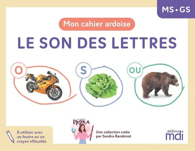 La classe de Moscaia - Mon cahier ardoise - Apprendre le son des lettres - Image 3