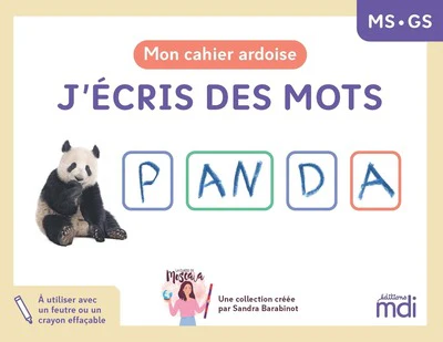 La classe de Moscaia - Mon cahier ardoise - J'écris des mots - Image 3