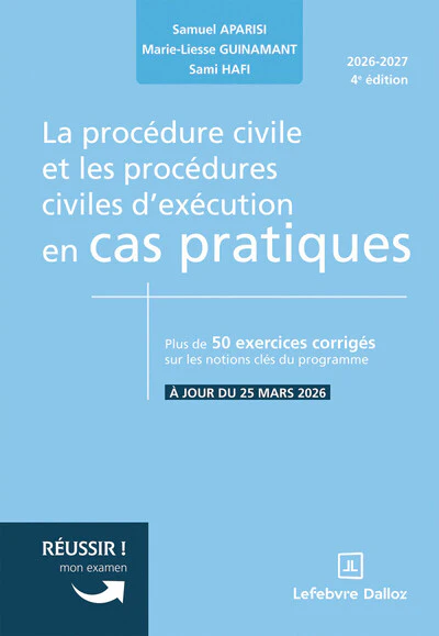 La procédure civile et les procédures civiles d'exécution en cas pratiques. 4e éd. - Image 3